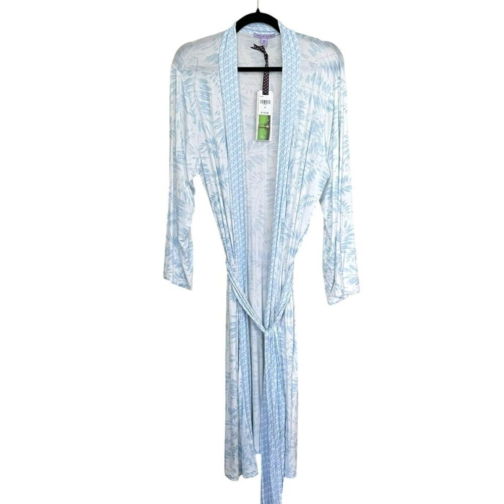Hale Bob Bamboo Soft Mid Length Robe Size Medium NEW
